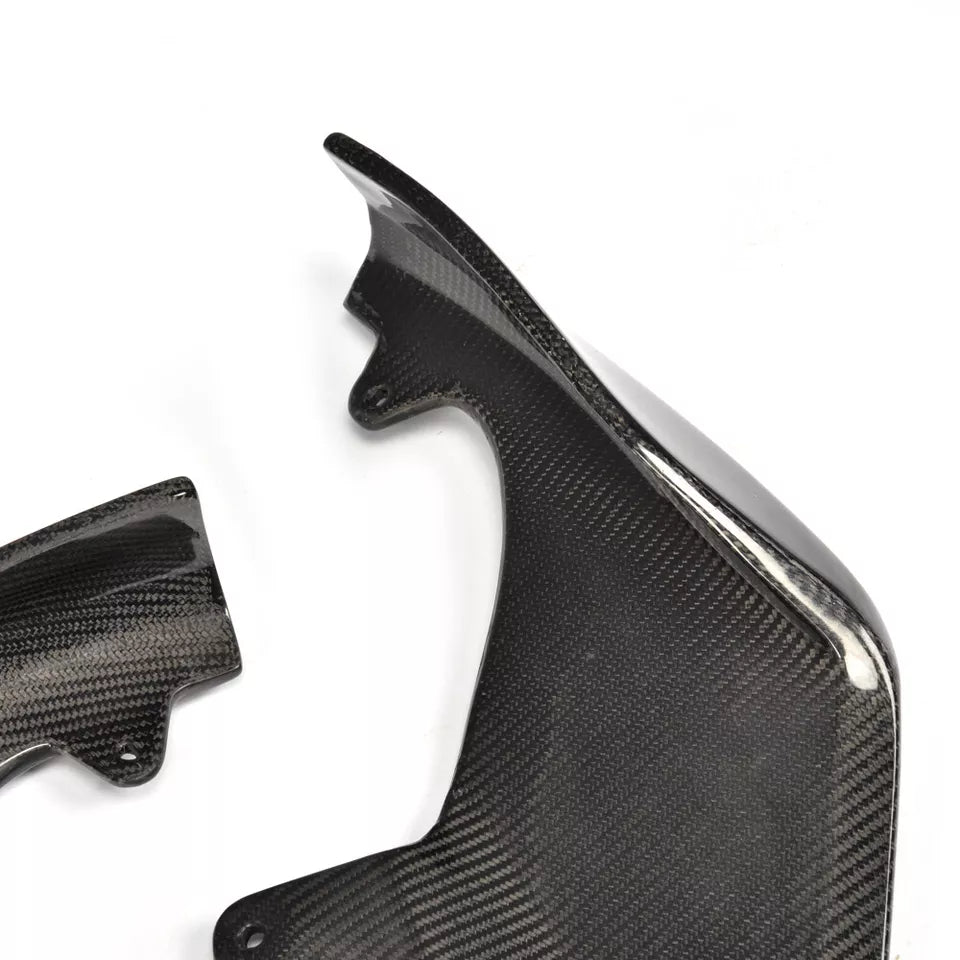 Carbon Fiber Front Bumper Lip Side Spiltter - Lexus GS F Sport 2013-2015.