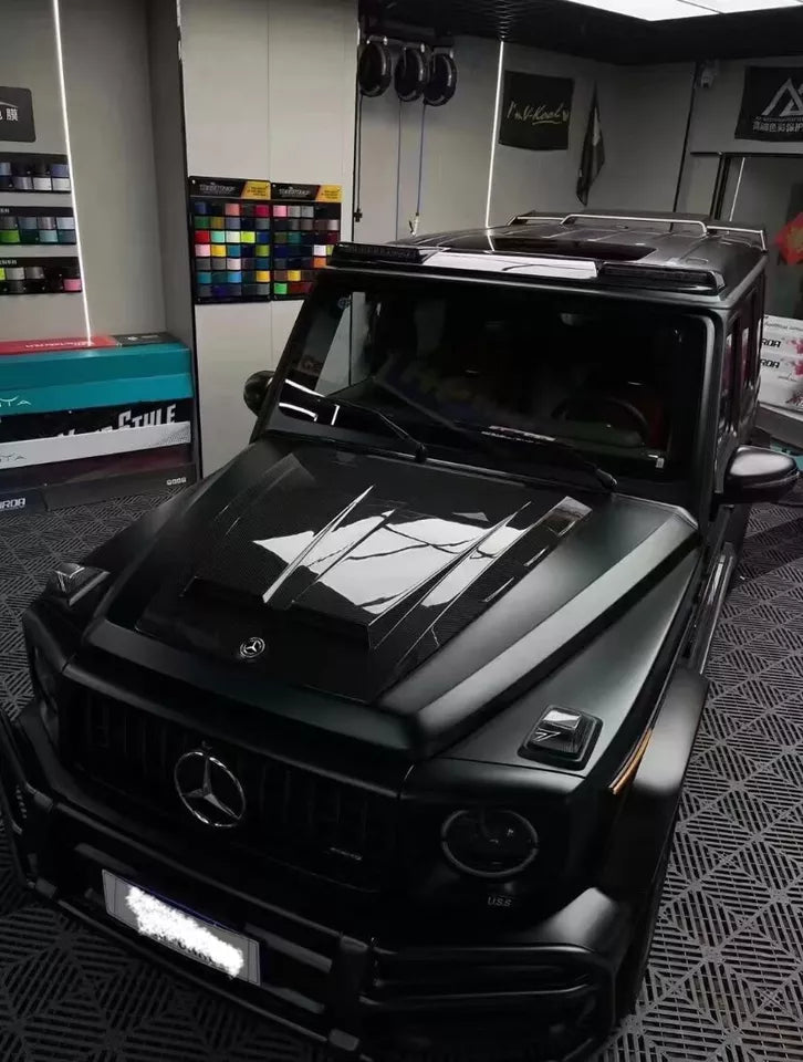 Carbon Fiber Front Roof Spoiler -  Mercedes Benz G Wagon W463 W464 G550 G63 2019+.