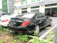 Carbon Rear Trunk Lip Spoiler - Mercedes Benz S-Class W222.