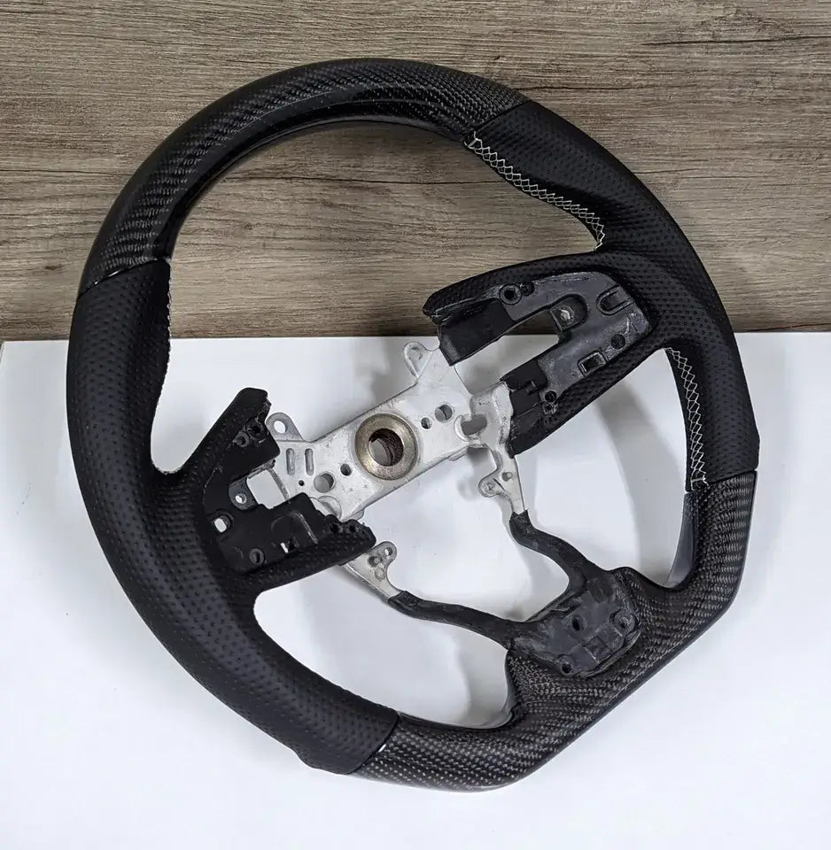 Type-R Style Carbon Fiber Steering Wheel - Honda Civic 10th Gen.