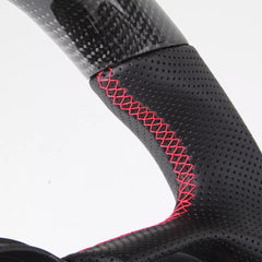Dodge Charger Carbon Fiber Steering Wheel w/ Heated - Dodge Challenger Durango Hellcat.