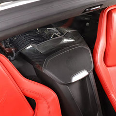 Carbon Fiber Rear Speaker Top Panel Cover - Corvette C8  2020-2024.