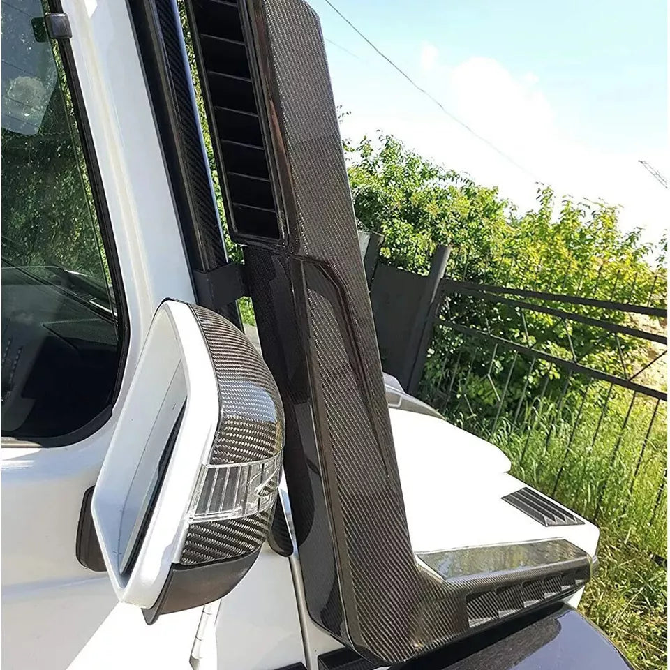 Carbon Fiber Air Intake Side Snorkels - Mercedes Benz G Wagon W463 G500 G550 G55 G63 G65.