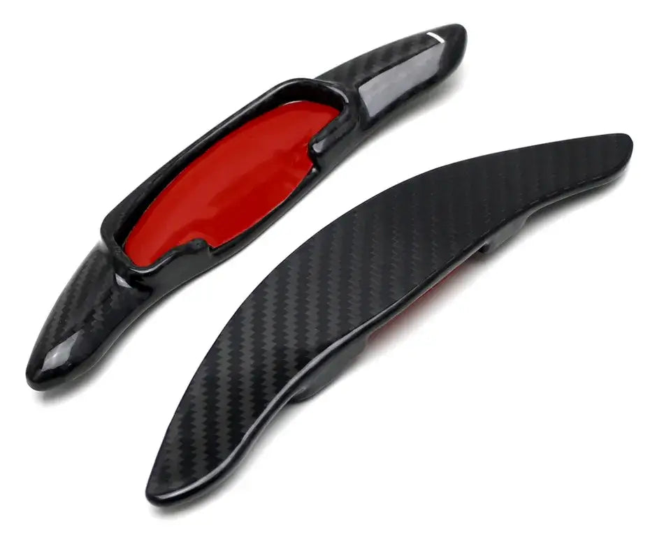 Carbon Fiber Steering Wheel Paddle Shifter Extension - Honda Accord/ Civic.
