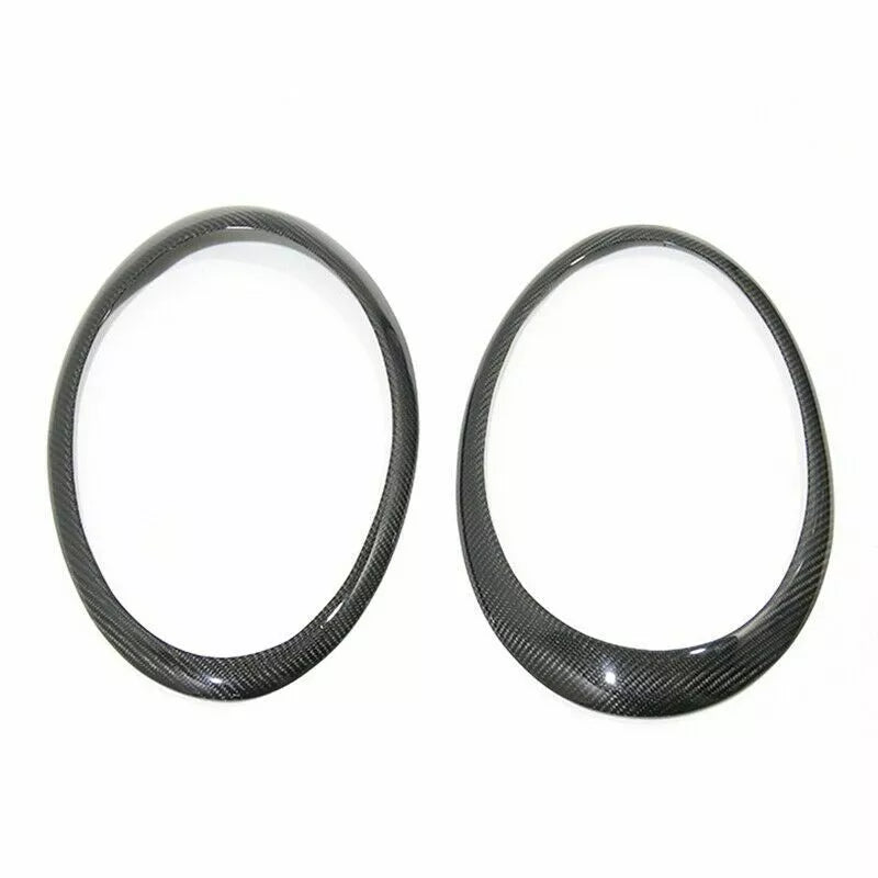 Carbon Fiber Front Headlight Cover Trim - Porsche Carrera 991.