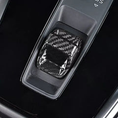 Carbon Fiber Gear Shift Cover - Audi 8Y RS3, S3, & A3.
