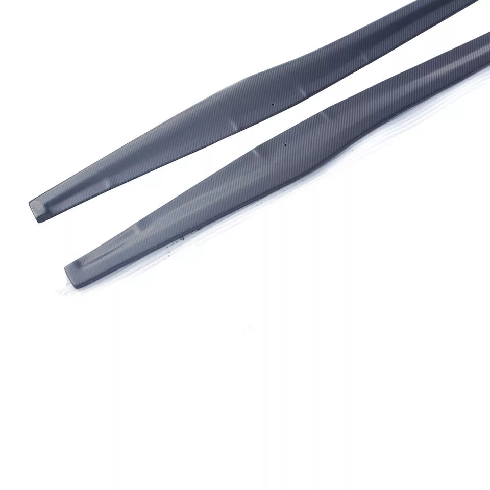 Carbon Fiber Side Skirt Extension - Porsche 718 Boxter Cayman.