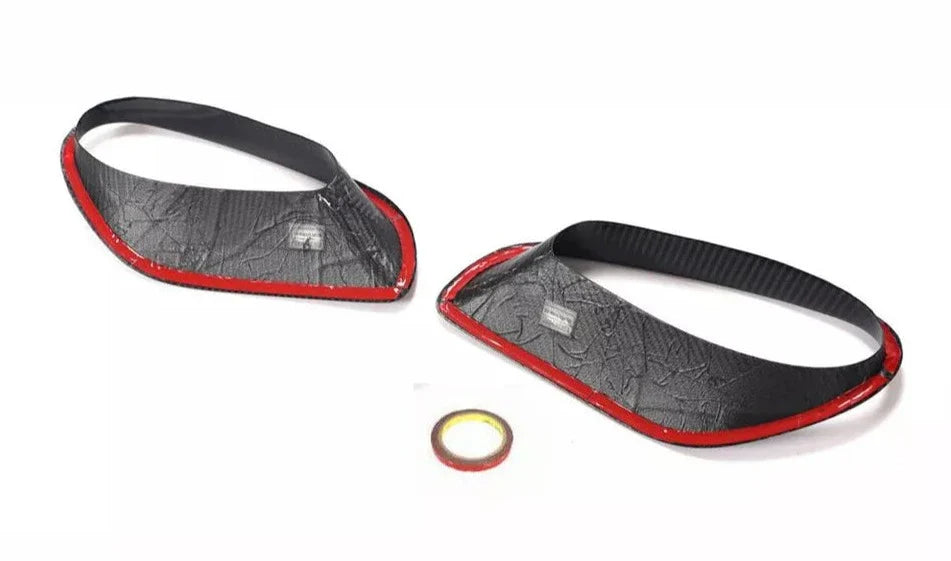 Dry Carbon Fiber Side Fender Air Vent Covers - Porsche 911 991 Turbo S.