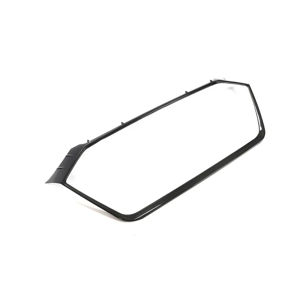 Dry Carbon Front Grille Grill Frame Cover - Audi RS6 RS7 C8 Avant.