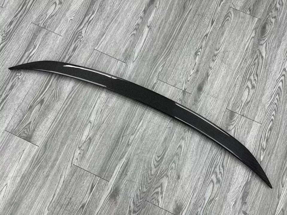 Carbon Fiber Trunk rear Spoiler - Porsche 911 992 Carrera Turbo S 4S 19+.
