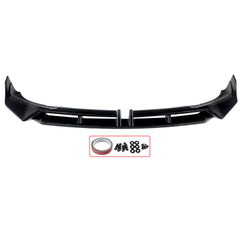 ABS Gloss Black Front Lip - BMW X3 G01 X4 G02 LCI M Sport.