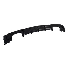 M Sport Gloss Black Rear Bumper Diffuser - BMW F30 3 Series.