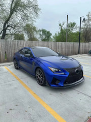 Carbon Fiber Side Skirt Extension - Lexus RC-F.