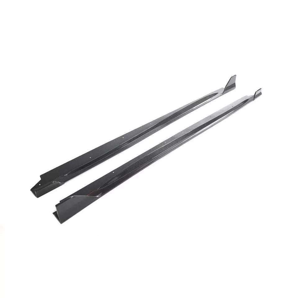 Carbon Fiber Side Skirt Extension - Lexus RC-F.