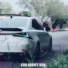 Clear RGB LED Rear Tail Light - Lexus IS250 IS300 IS350 ISF.