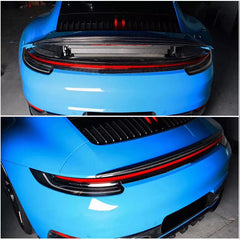 Carbon Fiber Trunk rear Spoiler - Porsche 911 992 Carrera Turbo S 4S 19+.