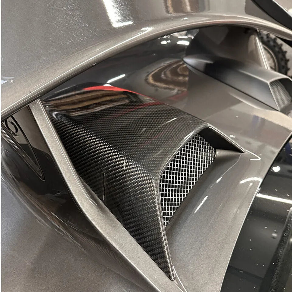 Carbon Fiber Rear Intake Vents Cover Scoop - Porsche GT3 911 991.2.