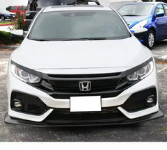 GT Style Polyurethane Front Lip Splitter - Honda Civic.