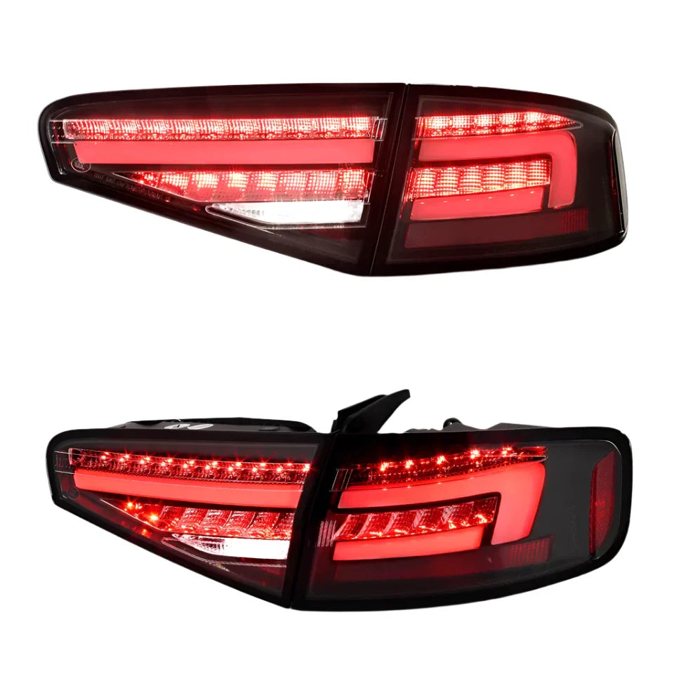Full LED Tail Light Set w/ animation - 2013-2016 Audi A4 S4.