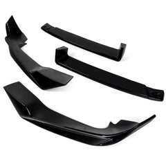 Gloss Black Front Splitter Lip - 2023-25 BMW X5 G05 M Sport LCI MP Style.