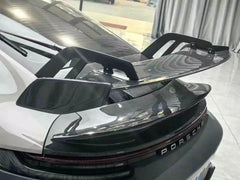 Carbon Fiber Rear Trunk Spoiler Wing - Porsche 911 992 Carrera GTS.