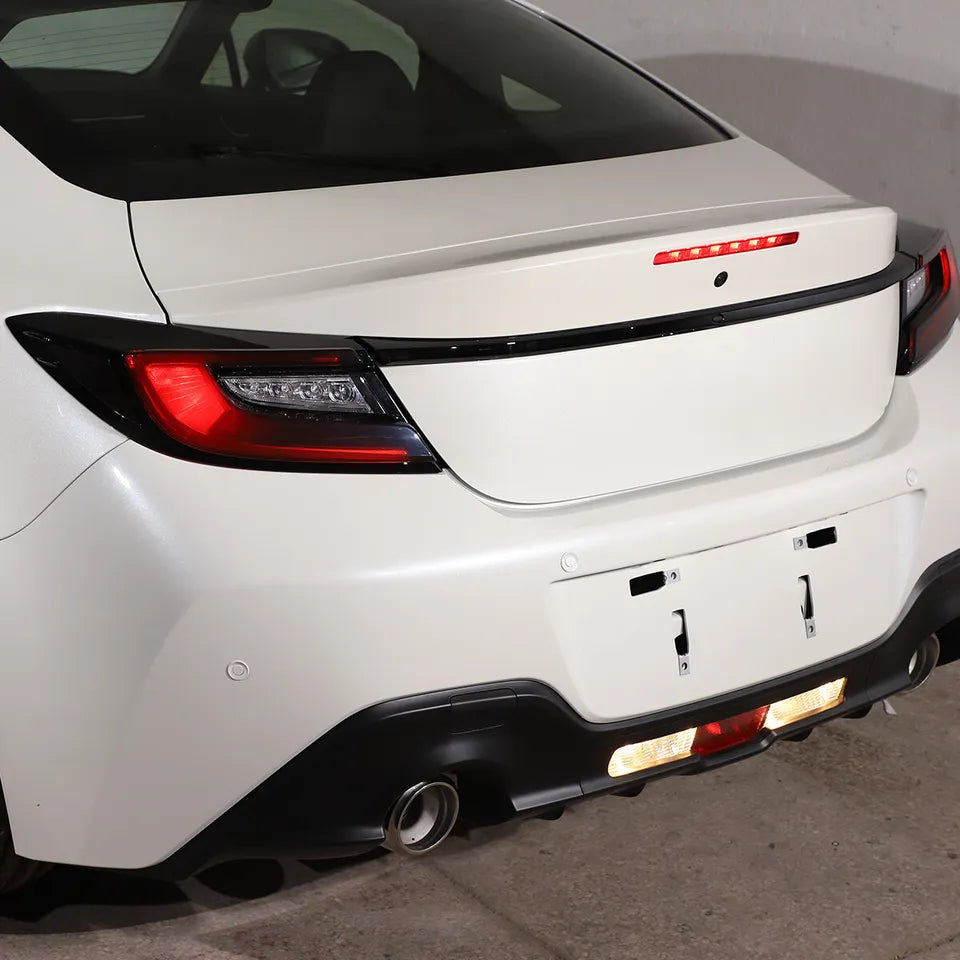 Smoked Blackout Overlay Tail Light Lens - Toyota GR86 & BRZ 2022-2024.