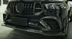 BRS Style Carbon Fiber Fog Lamp Grilles - Mercedes Benz W167 C167 GLE450 GLE63.