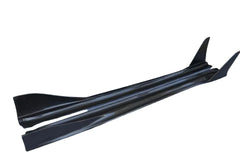 Winglet Carbon Fiber Side Skirts - Porsche 718 Cayman/Boxster.
