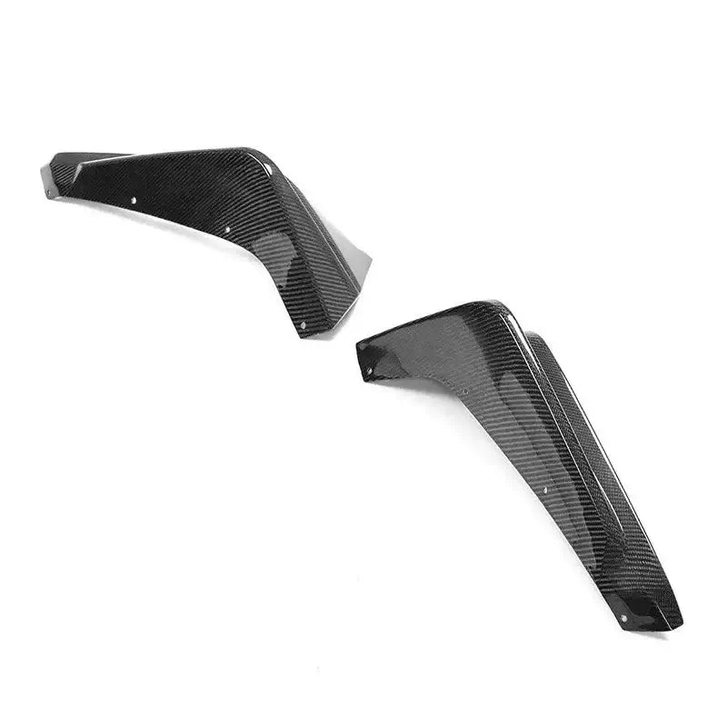 HPD Style Carbon Fiber Side Front Bumper Lip - Honda Civic 11th.