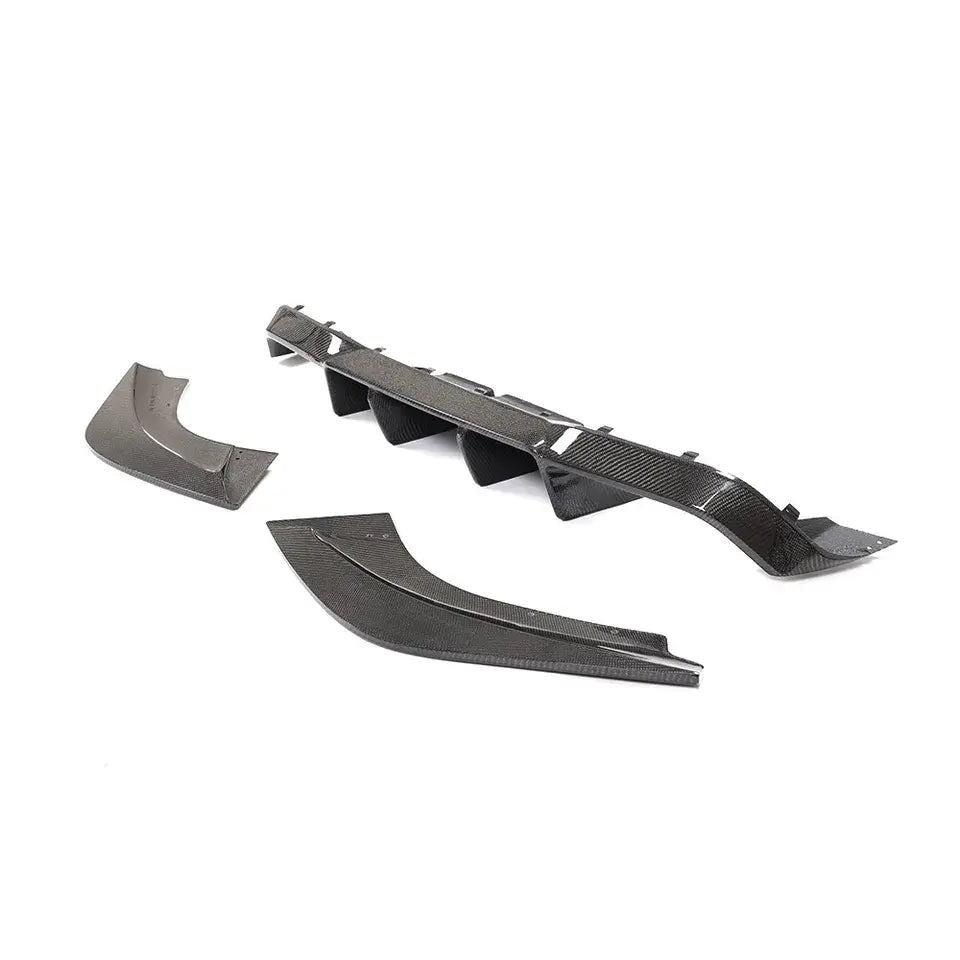 V-Style Carbon Fiber Rear Diffuser - BMW F87 M2 & M2C.