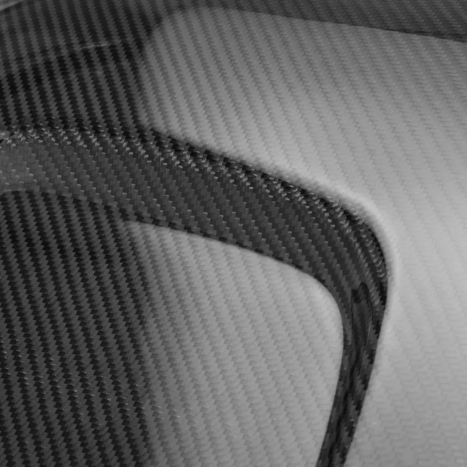 Carbon fiber seatback Cover - Tesla Model Y/3.