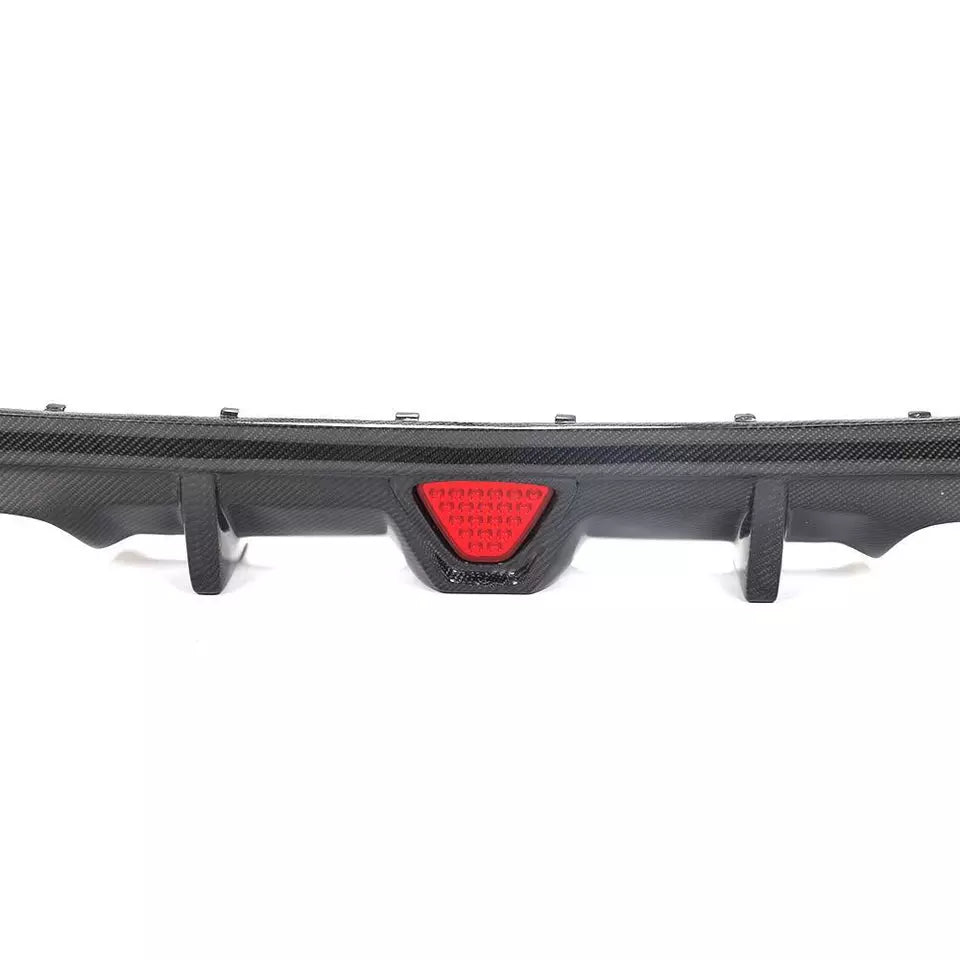 Carbon Fiber Rear Diffuser w/ LED BMW F22 / F23 2 Series.