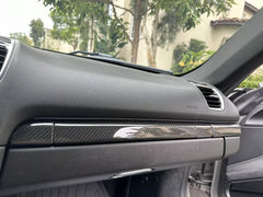 Carbon Fiber Interior Cover Trim Kit - Porsche 911 718 981 Boxster Cayman.