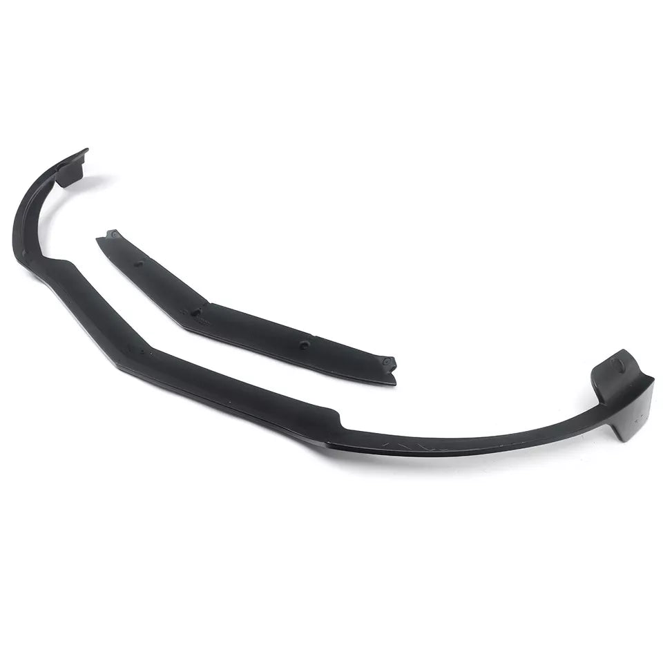 Gloss Black Front Splitter Lip -  Mercedes Benz W207 C207 E400 2014-2016.