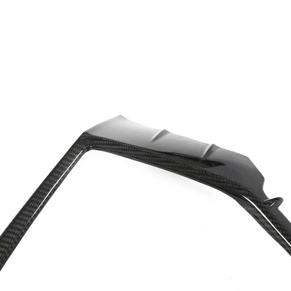 Dry Carbon Front Grille Grill Frame Cover - Audi RS6 RS7 C8 Avant.