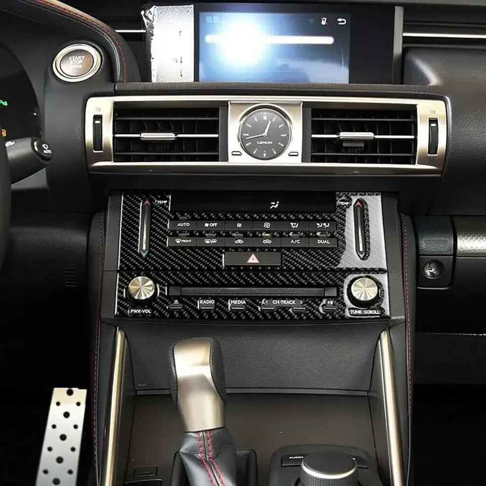 Carbon Fiber Interior Full Set Cover Trim - Lexus IS250 IS300 IS350.
