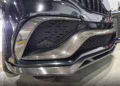 Carbon Front Bumper Vent Trim Covers - Mercedes Benz C292 GLE63.