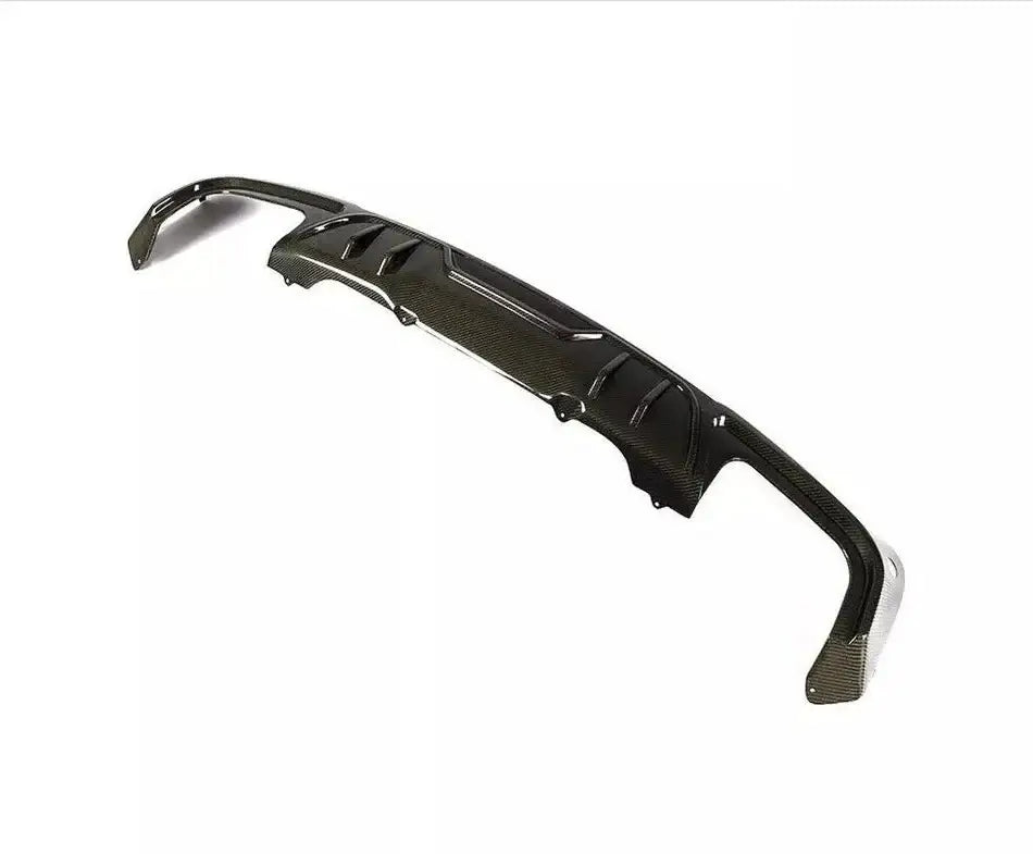 Carbon Fiber Rear Bumper Diffuser - BMW X3 G01 M Sport.