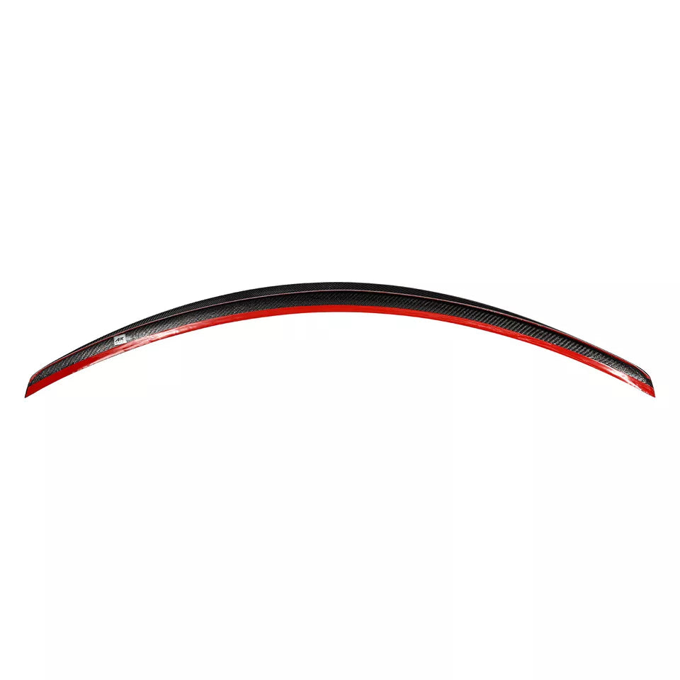 P Style Carbon Fiber Spoiler -  2015-2021 Mercedes Benz C Class.