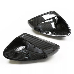 Dry Carbon Fiber Mirror Cap Set Replacement - Porsche 981 Boxster GTS 991 911.