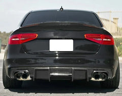 Carbon Fiber Rear Bumper Diffuser - Audi S4 B8.