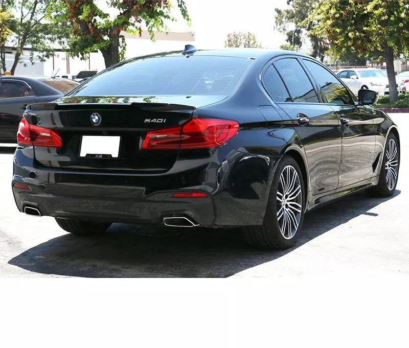 M4 Style Gloss Black Rear Trunk Spoiler - BMW F90 / G30 5 Series  17-23.