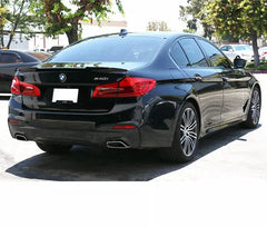 M4 Style Gloss Black Rear Trunk Spoiler - BMW F90 / G30 5 Series  17-23.