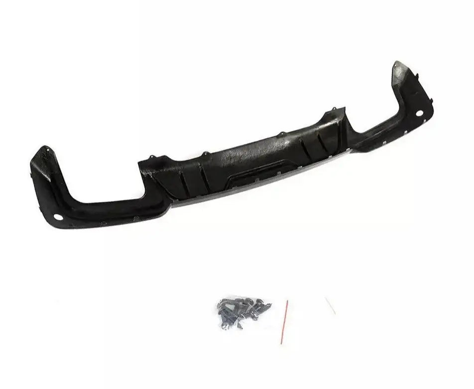Carbon Fiber Rear Bumper Diffuser - BMW X3 G01 M Sport.