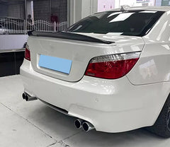 PSM Style Carbon Fiber Trunk Spoiler - BMW E60 5 Series.