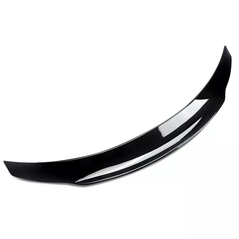 Gloss Black Rear Trunk Spoiler - MERCEDES BENZ C CLASS C205 COUPE.