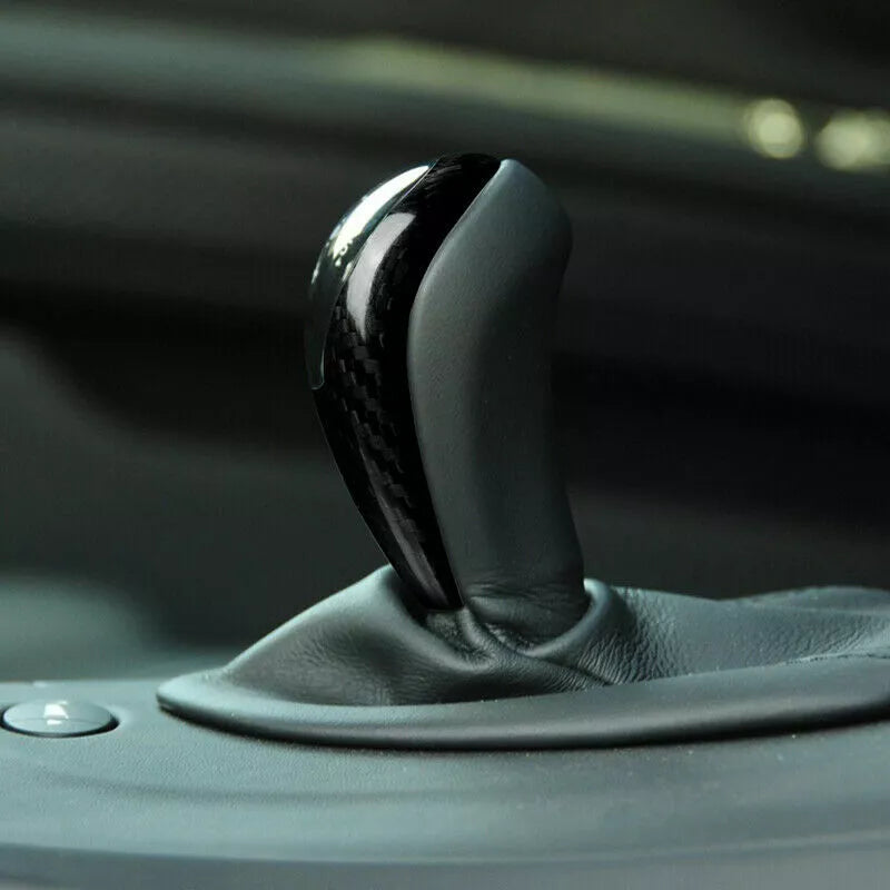 Carbon Fiber Gear Shift Knob Cover - BMW M3/M5/M6/E90/ & E60.