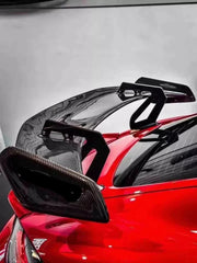 GT4RS Style Carbon Fiber Rear Spoiler Wing - Porsche 718 (981 & 987) Boxter / Cayman.