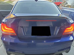 V2 Carbon Fiber Rear Trunk Spoiler - BMW 1 Series & 1M.