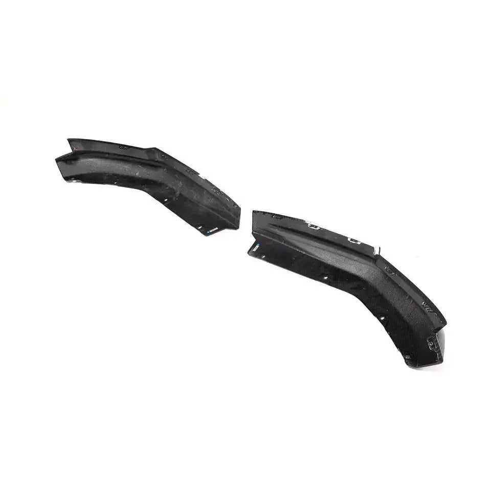 OEM Style Carbon Fiber Rear Corner Canard - BMW G80 M3.